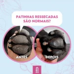 patinhas antes e depois