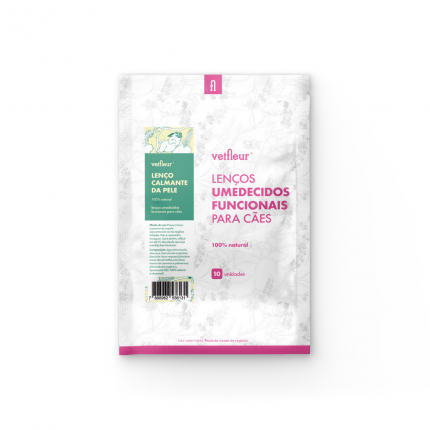 Lenço calmante da pele Vetfleur
