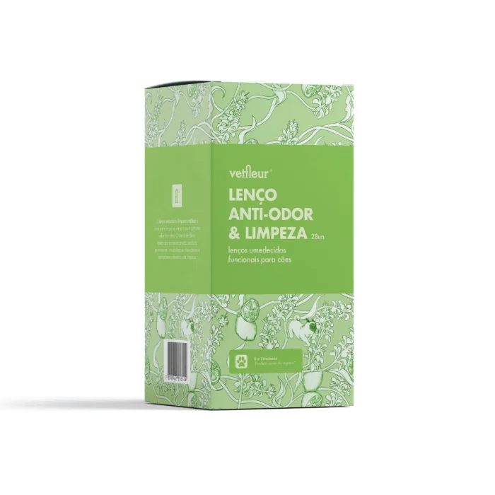 Lenço antiodor e limpeza Vetfleur