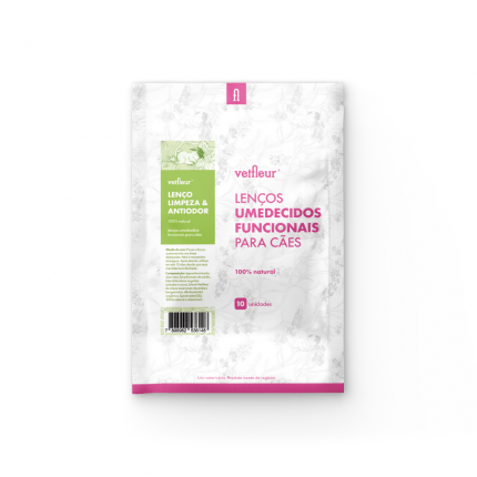 Lenço antiodor e limpeza Vetfleur