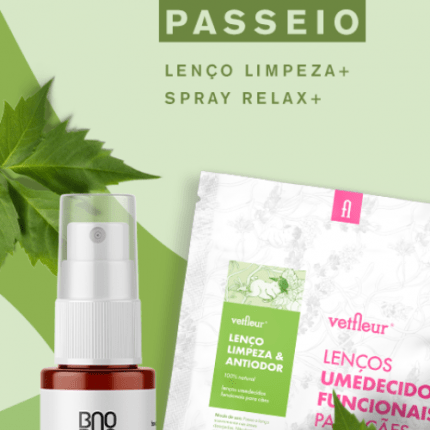 Kit pós passeio para presente Vetfleur