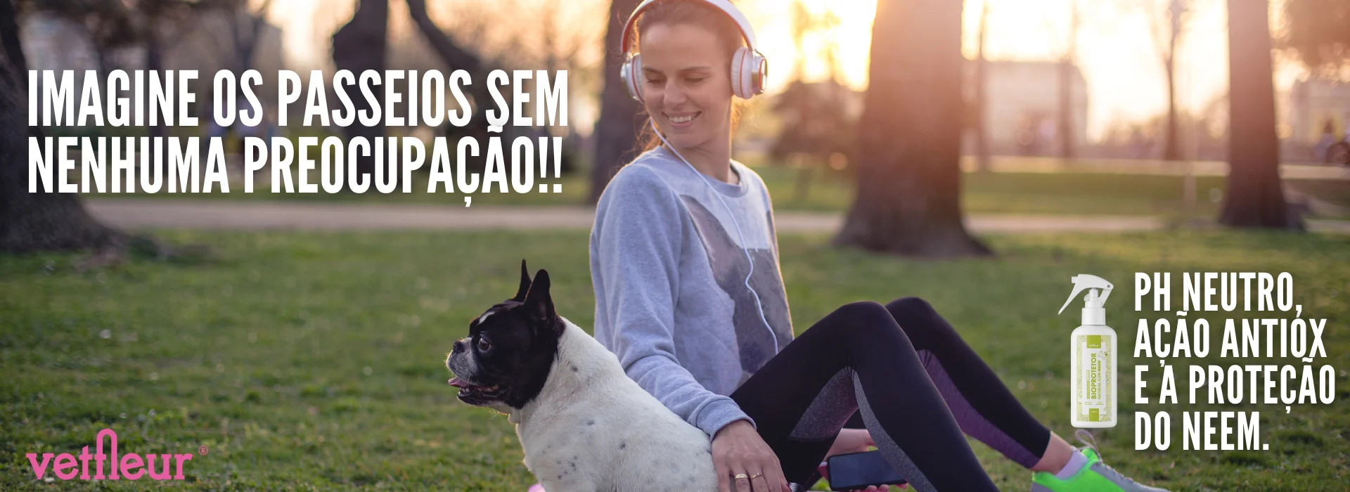 passeios sem preocupação spray neem pet