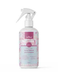 Spray de Limpeza Antiodor Relax&Chill Limpa Patinhas e Corpo Vetfleur 200ml