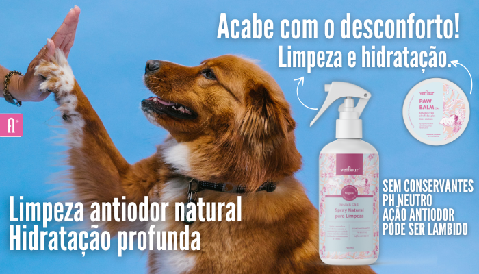 Limpeza e hidratação Vetfleur